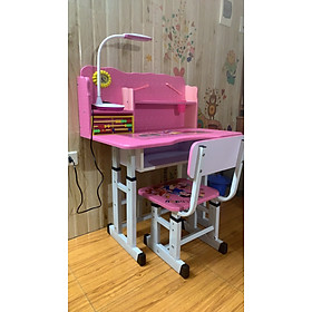 Mua Bàn Học Sinh Có Giá Sách Nhỏ Thiết Kế Thông Minh  Mặt Bàn Gỗ Chân Thép Chắc Chắn  Điều Chỉnh Cao Thấp
