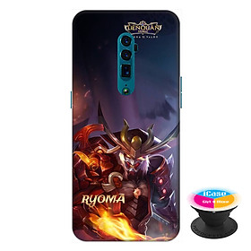 Ốp lưng điện thoại Oppo Reno 10X Zoom hình RYOMA tặng kèm giá đỡ điện thoại iCase xinh xắn - Hàng chính hãng