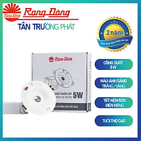 Mua Đèn LED Âm trần Downlight Khẩn cấp 5W (PCCC) Rạng Đông Model: D AT07L KC 90/5W