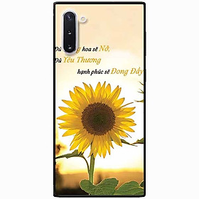 Ốp lưng dành cho Samsung Note 10 mẫu Đủ Nắng Hoa Sẽ Nở