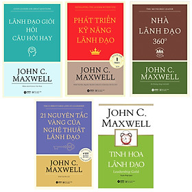 Hình ảnh Combo Phong Cách Lãnh Đạo - John C.Maxwell (Khóa đào tạo MỘT THẦY, MỘT TRÒ với bậc thầy lãnh đạo hàng đầu thế giới)