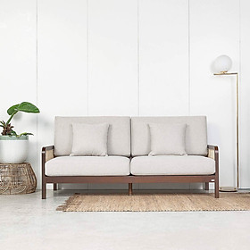 Mua Ghế Sofa Gỗ Cao Su Tự Nhiên MOHO FIJI 401 (Màu Nâu)