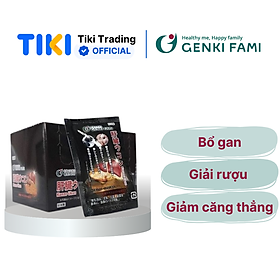 Hình ảnh Viên uống bổ gan Kanzo Ukon Genki Fami Nhật Bản hỗ trợ giải độc bảo vệ tăng cường chức năng gan 30 viên