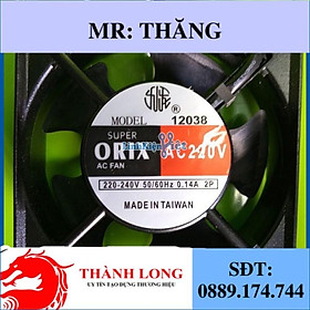 Mua Quạt Tản Nhiệt ORIX 220VAC 12x12 Cao Cấp ( BH : 1 tháng )