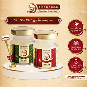 Yến chưng sẵn, Tổ yến sào chưng hũ Song An Food 70ml tăng sức đề kháng