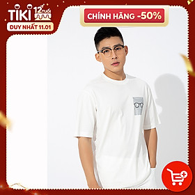 Áo thun nam họa tiết tay ngắn Oversize AKUBA | 01JW179