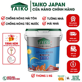 Mua Keo Chống Nóng  Chống Thấm Taiko CN01-18 Lít- Sử Lý bề mặt tường nhà  mái tôn  kim loại tấm lợp fibro