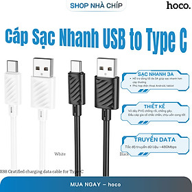 Mua Cáp sạc nhanh Hoco X88 bền bỉ USB ra Micro / TypeC / Ln dài 1m - Hàng Chính Hãng