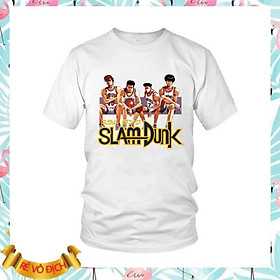 XẢ HÀNG Áo thun thời trang cao cấp Unisex in hình Team Slam Dunk Anime Mẫu 9 (Đủ màu)