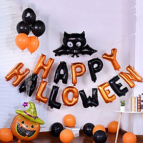 Bộ bong bóng trang trí Happy Halloween (chọn mẫu)