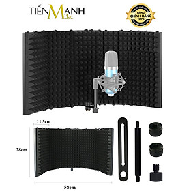 Mua Màng Vách Chắn Tiêu Âm Cho Micro Phòng Thu Loại 5 Cánh Dr.Mic SIC-05 Mic Vocal Booth Màn Tấm Khung Vành Chống Dội  Vang  Tiếng Ồn Hàng Chính Hãng
