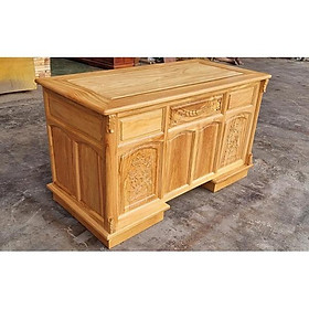 Mua Bàn làm việc gỗ gõ đỏ  bàn giám đốc
