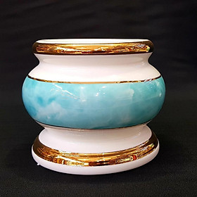 Mua Bộ Sứ Thờ Cúng Cao Cấp Vân Xanh 5N