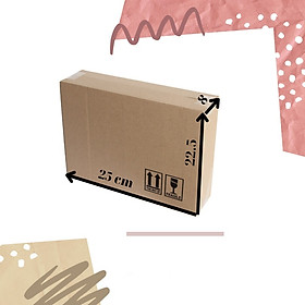 Hộp Bìa Giấy Carton Đóng Hàng KT 31x8x22.5 cm