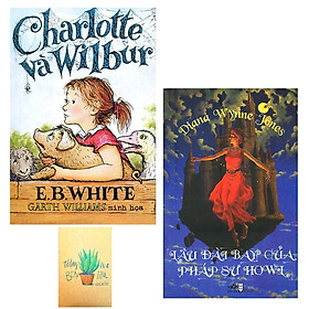 Combo Lâu Đài Bay Của Pháp Sư Howl và Charlotte Và Wilbur ( Tặng Kèm Sổ Tay )