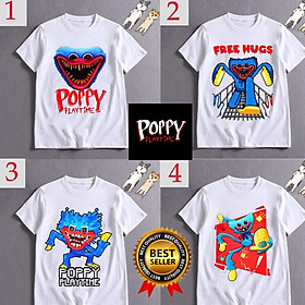 Áo Thun Poppy Playtime Huggy Wuggy cho bé trai bé gái cực chất- 4 mẫu HOT bán chạy giá siêu rẻ