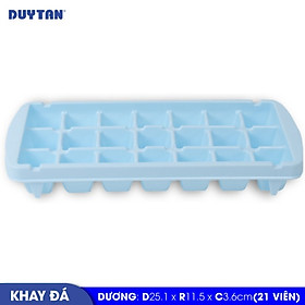 Mua Khay đá 21 viên nhựa Duy Tân (25 x 11.5 x 3.6 cm) - 13009 - Giao màu ngẫu nhiên - Hàng chính hãng