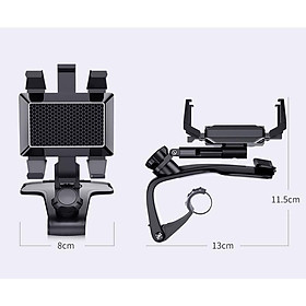Mua Giá đỡ kẹp điện thoại vô lăng để trên xe hơi ô tô xoay 360 độ chống rung treo đa điểm gương chiếu hậu