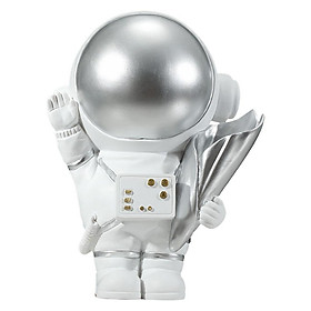 Astronaut Ornament Figurine Gift Sculpture Art Craft for Restaurant Shelf