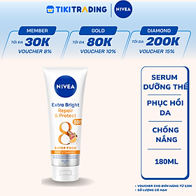 Serum Dưỡng Thể NIVEA Phục Hồi & Chống Nắng Ban Ngày (180 ml) - 88314 (Bao bì thay đổi theo từng đợt nhập hàng)