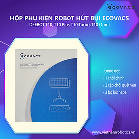 Mua Hộp phụ kiện dành cho Robot hút bụi Ecovacs Deebot T10 Series - Phiên bản quốc tế - Hàng chính hãng