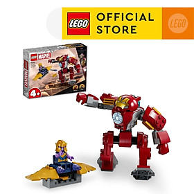 LEGO Super Heroes 76263 Đồ chơi lắp ráp Hulkbuster đối đầu Thanos