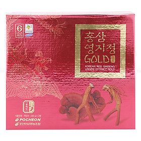 Cao Hồng Sâm Linh Chi Pocheon Hàn Quốc (480g)