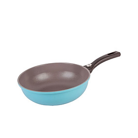 Mua Chảo Xào Ceramic 7 lớp chống dính Hoa Cúc Họa Mi Happy Home Pro màu Xanh Pastel Size 26