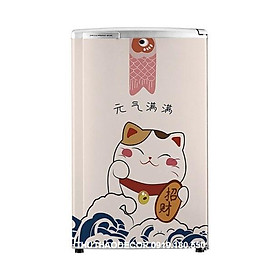 Miếng dán tủ lạnh MÈO THẦN TÀI - Decal dán tủ lạnh