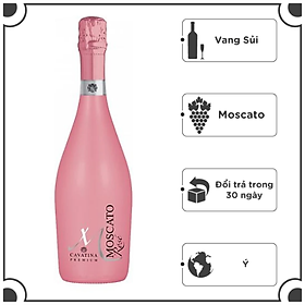 Rượu vang Cavatina Premium Moscato Rose