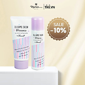 Combo Chống Nắng Tạo Hiệu Ứng Thon Gọn Phù Hợp Mọi Loại Da Giúp Nâng Tone Naris Illumi Skin UV SPF50+ PA++++