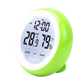 Mua Đồng hồ để bàn hình tròn 3305B - Tặng 1 kèm móc dán treo đồng hồ