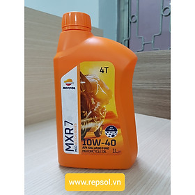 Nhớt xe số cao cấp Repsol Moto MXR 7 4T 10W40 1L (Mẫu Mới}