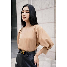 Áo kiểu nữ Méo shop tay bồng phong cách Hàn Quốc Biang