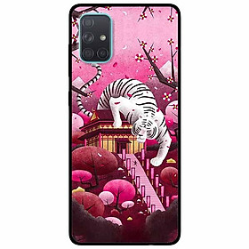 Ốp lưng dành cho Samsung A51 mẫu Thần Hổ Trắng