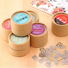 Bộ Đánh Dấu Sách BookMark Kim Loại