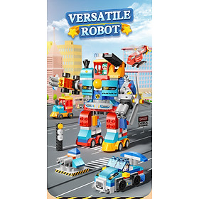 FEELO - 1199 - Lắp Ráp Robot Chiến Binh (172 Chi Tiết)