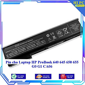 Mua Pin cho Laptop HP ProBook 640 645 650 655 G0 G1 CA06 - Hàng Nhập Khẩu