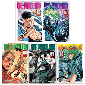 Combo One-Punch Man: Tập 6 + Tập 7 + Tập 8 + Tập 9 + Tập 10 (Tái Bản 2019) (Bộ 5 Tập)