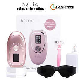 Máy Triệt Lông Băng Lạnh Trẻ Hóa Da Halio IPL Cooling Hair Removal Device 999999 Xung Ánh Sáng