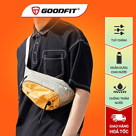  Túi bao tử, túi đeo chéo mini đựng điện thoại chính hãng GoodFit GF121RB túi đeo hông, túi đeo bụng ngăn rộng