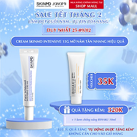 Hình ảnh SkinMD Pure Whitenol Intensive Cream 15ml - Tái tạo da Nám, Trắng Sáng Da Và Chống Lão Hóa - Hàn Quốc