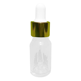 Nơi bán Chai thả công tơ hút thủy tinh trong suốt nắp vàng 10ml - Giá Từ -1đ