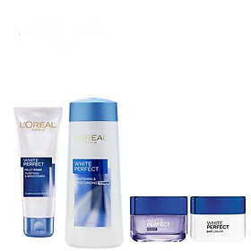 Bộ Sản Phẩm Dưỡng Trắng Da L'Oréal White Perfect