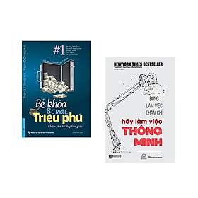 Hình ảnh Combo sách về Kinh Doanh: Bẻ Khóa Bí Mật Triệu Phú +Đừng Làm Việc Chăm Chỉ Hãy Làm Việc Thông Minh/Tặng Bookmark