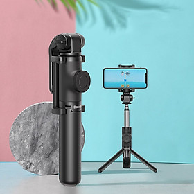 Mua Đen - Gậy chụp hình ảnh selfie đa năng 2 in 1 kèm remote bluetooth không dây hiệu Baseus Lovely Bluetooth (nhiều mức thay đổi độ dài  remote không dây  bật 3 chân như tripod  thiết kế thời trang) - Hàng nhập khẩu