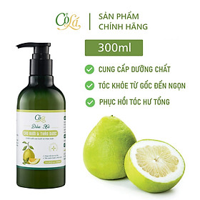 Dầu xả cao bưởi thảo mộc cỏ lá 300ml