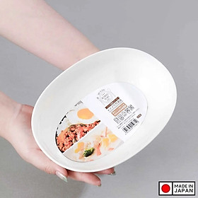 Mua Đĩa bầu dục sâu lòng màu trắng 1.0L - Hàng Nội Địa Nhật Bản