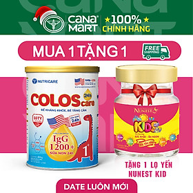 Sữa non Nutricare ColosCare 1+ tăng cường hệ miễn dịch (850g)