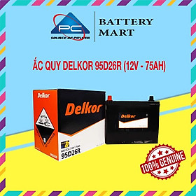 Ắc Quy Delkor  95D26L/R (12V - 75Ah)